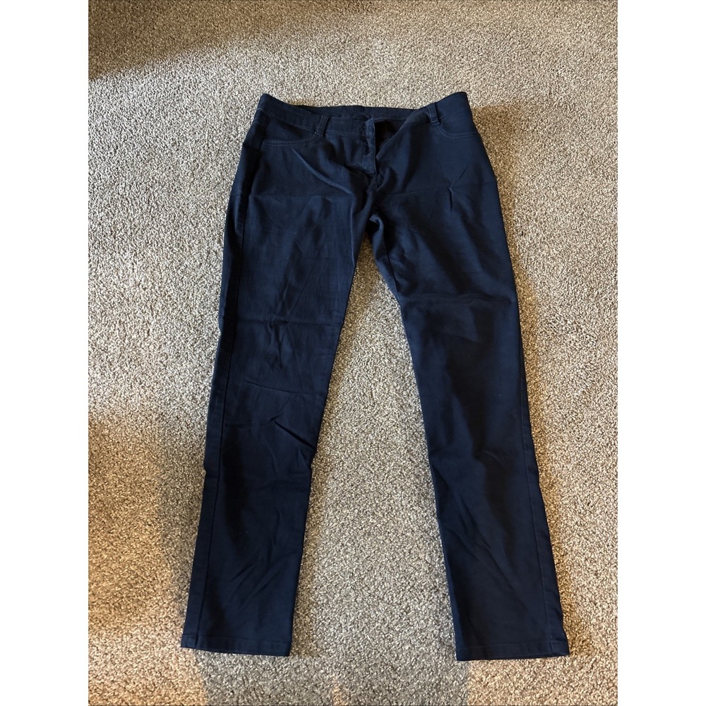 IZOD Womens Comfort Stretch Straight‎ Fit Jean, Size 11